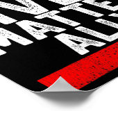 Poster Le problème de la vie noire (Coin)