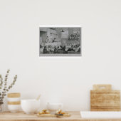 Poster Le procès à l'Old Bailey, plaque 5 de 'The Drunk (Cuisine)