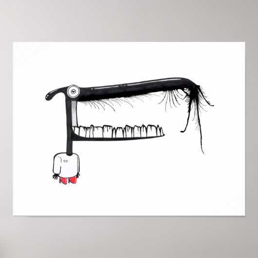 Poster Le professeur (Devant)
