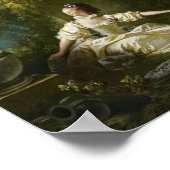 Poster Le progrès de l'amour, La rencontre de Fragonard (Coin)