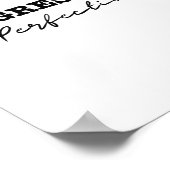 Poster Le Progrès Pas La Dépression Perfectionnée Et Le S (Coin)