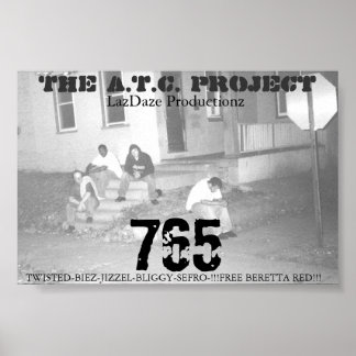 POSTER LE PROJET DE L'A.T.C. 765