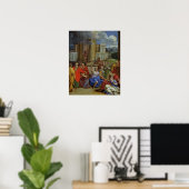 Poster Le Prophète Agabus prédictif (Bureau à domicile)