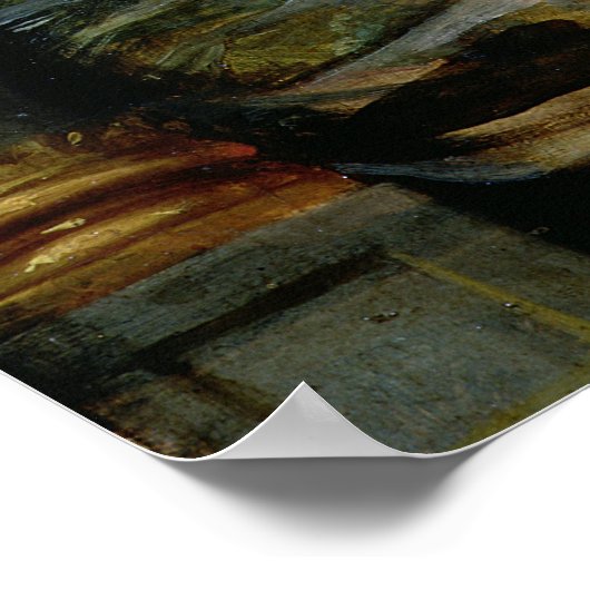 Poster Le Prophète Elijah et l'Ange (Coin)