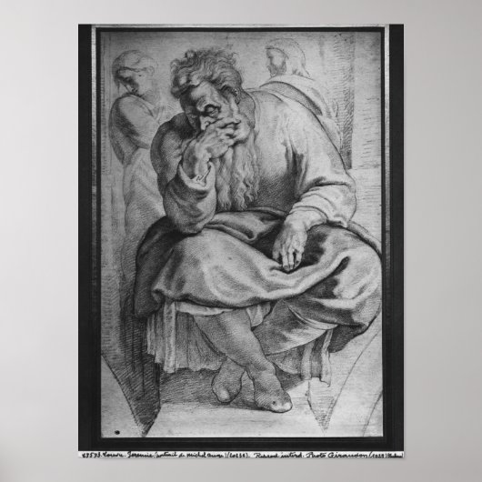 Poster Le prophète Jérémie (Devant)