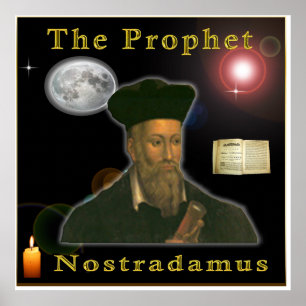 Poster Le prophète Nostradamus