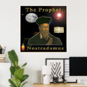 Poster Le prophète Nostradamus (Bureau à domicile)
