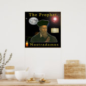 Poster Le prophète Nostradamus (Cuisine)