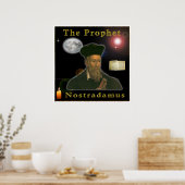 Poster Le prophète Nostradamus (Cuisine)
