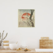 Poster Le prunier et le soleil levant (Cuisine)