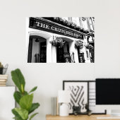 Poster Le pub Crutched Friar London (Bureau à domicile)