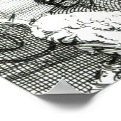 Poster Le public riant, 1733 (Coin)