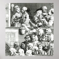 Le public riant, 1733