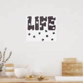 Poster Le Puzzle De La Vie (Cuisine)