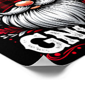 Poster Le Pyjama de Noël de la famille Papa Gnome (Coin)