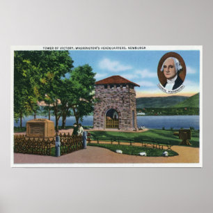 Poster Le QG de George Washington, tour de scène de