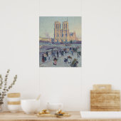 Poster Le quai Saint-Michel (Cuisine)