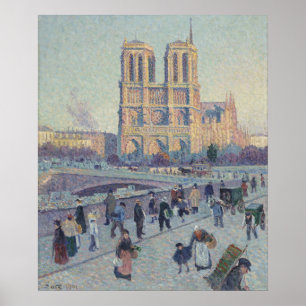 Poster Le quai Saint-Michel