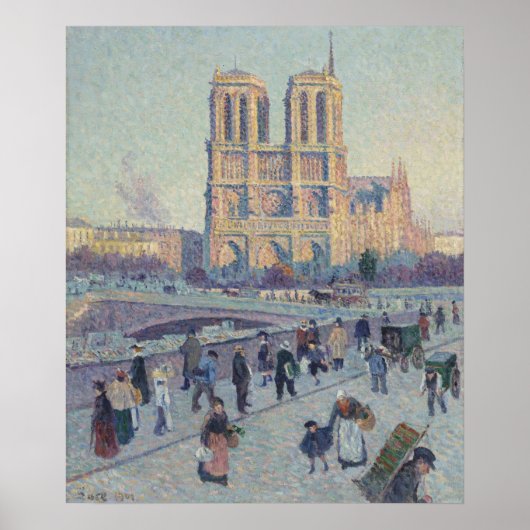 Poster Le quai Saint-Michel (Devant)