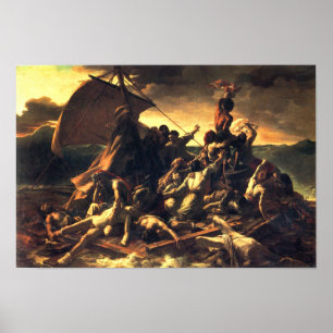 Poster Le radeau de la méduse