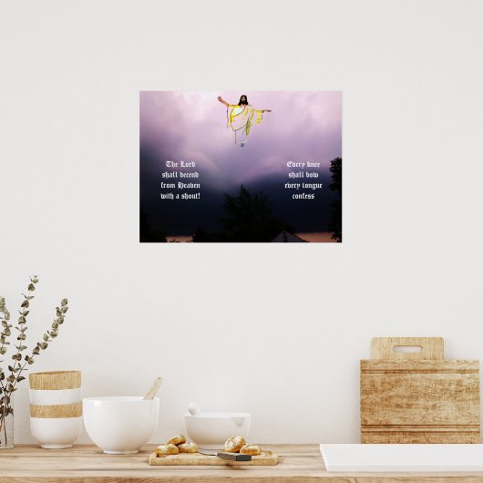 POSTER LE RAPPORT DANS LE CIEL (Cuisine)