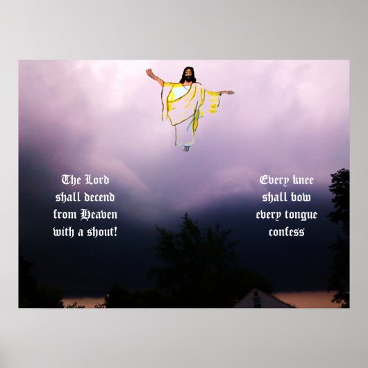 POSTER LE RAPPORT DANS LE CIEL (Devant)