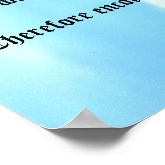 POSTER LE RAPPORT DES CHRÉTIENS (Coin)