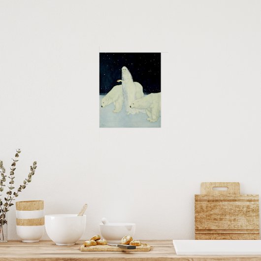 Poster Le rassemblement des neiges de l'aiden a brisé les (Cuisine)