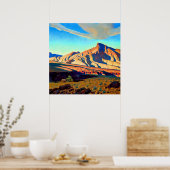 Poster "Le Rat du désert" par Maynard Dixon (Cuisine)