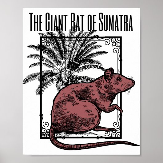 Poster Le Rat géant de Sumatra Holmesian Sherlock Holmes (Devant)