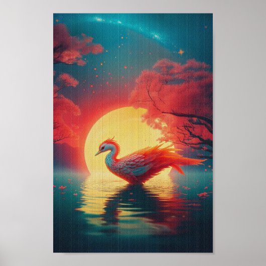 Poster Le rechargement de Phoenix au clair de lune (Devant)