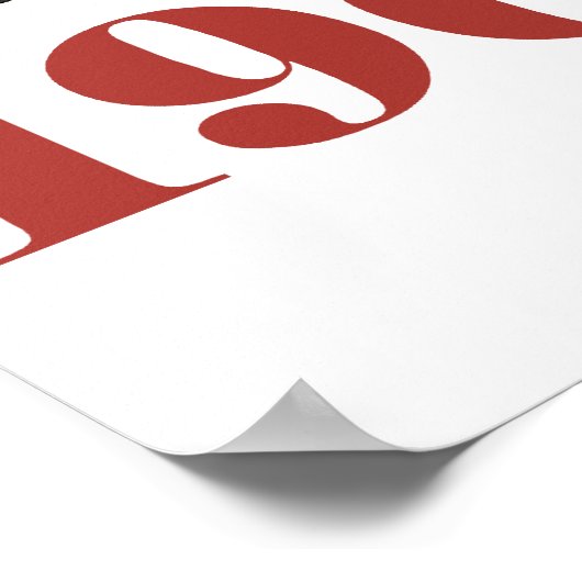 POSTER LE RED GTX DE 1967 (Coin)