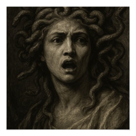 Poster Le regard de la Méduse (Devant)
