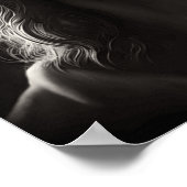 Poster Le regard divin de l'espérance de Jésus-Christ (Coin)