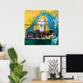 POSTER LE REGARD VIDE D'ANGIE (Bureau à domicile)