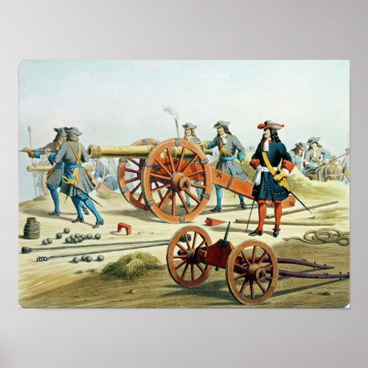 Poster Le régiment des Fusilliers du roi (Devant)