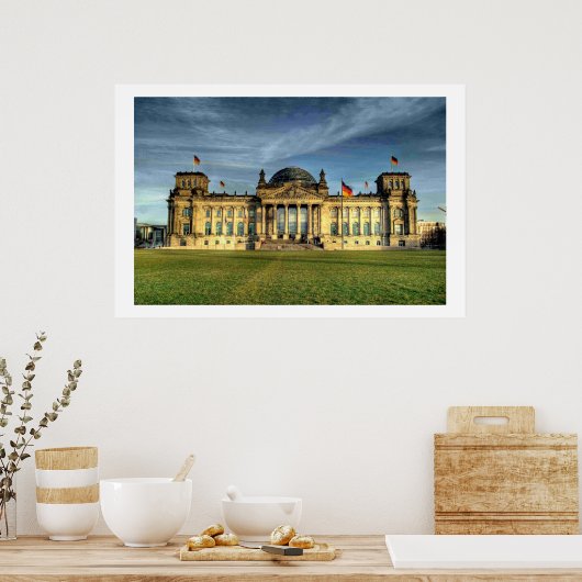 Poster Le Reichstag (Cuisine)
