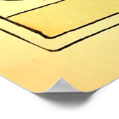 Poster Le renard et la grue Walter Crane (Coin)