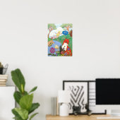 Poster Le renard et l'affiche de la fée (Bureau à domicile)