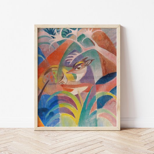 Poster Le renard malade | Jean Bloé Niestlé