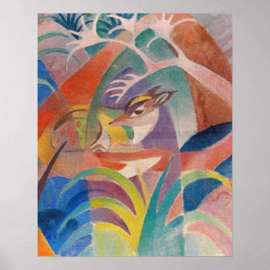 Poster Le renard malade | Jean Bloé Niestlé (Devant)