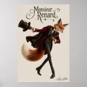 Poster Le renard qui s'incline (Devant)