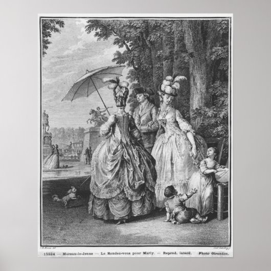 Poster Le rendez-vous de Marly (Devant)