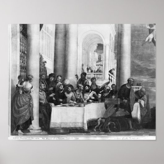 Poster Le Repas à la Maison de Simon le Pharisien (Devant)