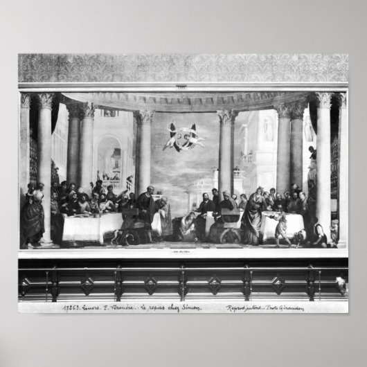 Poster Le repas à la Maison de Simon le Pharisien 2 (Devant)