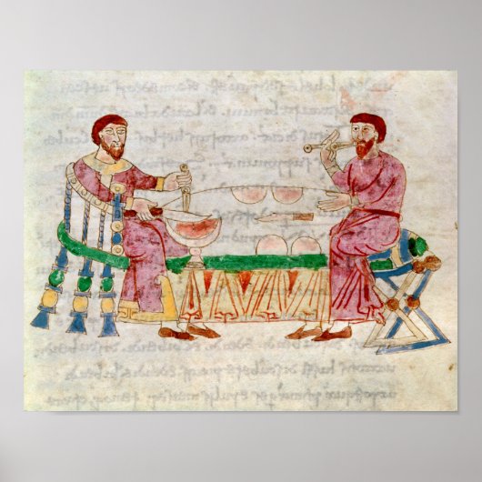 Poster Le repas, de "De Universo" (Devant)