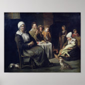 Poster Le Repas Familial (Devant)