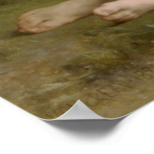 Poster Le Repos (Le Reste) William-Adolphe Bouguereau (Coin)