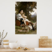 Poster Le Repos (Le Reste) William-Adolphe Bouguereau (Cuisine)
