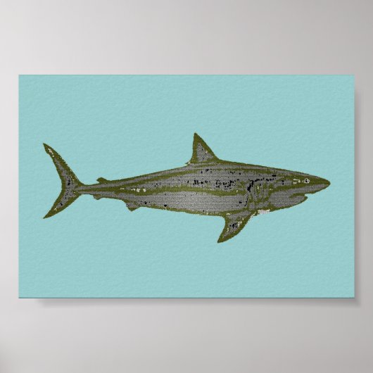 Poster le requin (Devant)